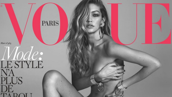 The Victoria's Secret model, who is dating former One Direction heartthrob Zayn Malik, left nothing to the imagination. (Instagram)