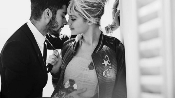 It looks like Gigi’s modelling career is rubbing off on her singer boyfriend. (Instagram)