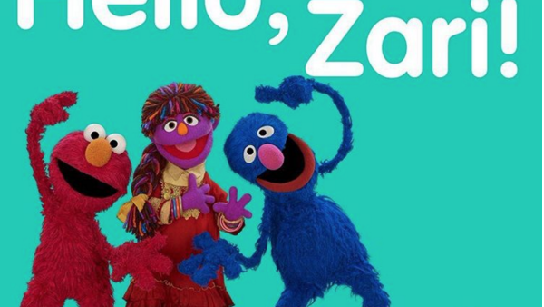 The Afghani version of Sesame Street has introduced a female puppet to promote girls' empowerment. (Instagram)