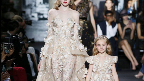 The New York City-inspired collection referenced the city’s 'energy, hope and magnetism' in the show notes. (Facebook)