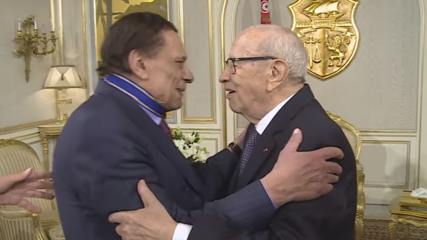 Imam was honored for his contributions to Arab culture. (YouTube)