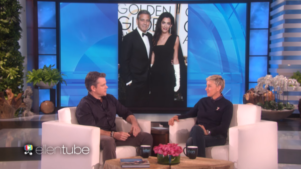 The actor says 'Everything changed' after Amal. (YouTube)