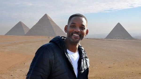 Smith expressed his amazement of the magnificence of Ancient Egyptian culture, stating that he ‎had always dreamed of being an Egyptologist. (Instagram)