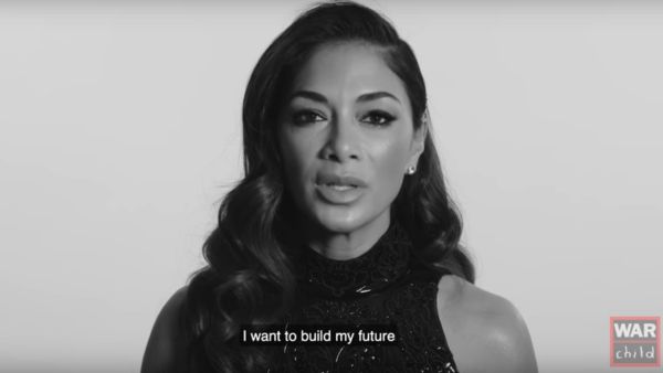 The likes of Sam Smith, James Bay, Jude Law and Nicole Scherzinger feature in the video. (YouTube)