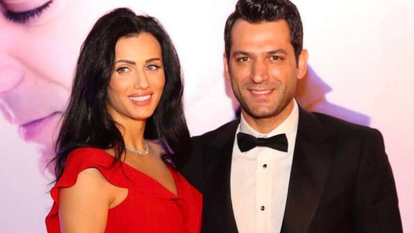 The gorgeous couple attended Murat's "SONSUZ ASK" film premiere. (Instagram)