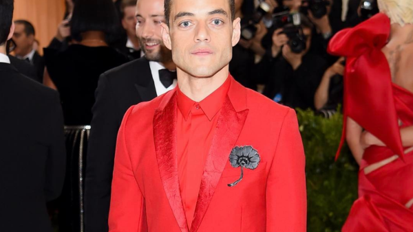 Rami looked awesome at the 2017 Met Gala. (Instagram)