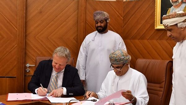 During the signing the agreement,