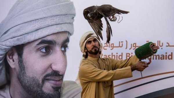 Falconry - the ancient art of taking wild quarry with a trained bird of prey - is a traditional custom in the UAE. (Photo: Khaleej Times)