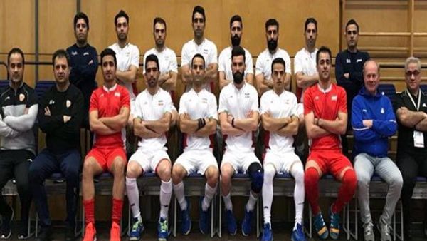 The Iran men's national field hockey team (Photo: Press TV)