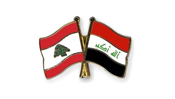 Lebanon and Iraq flags