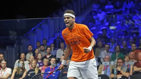 Mohamed ElShorbagy has been in scintillating form this season claiming seven titles.
(Supplied photo)