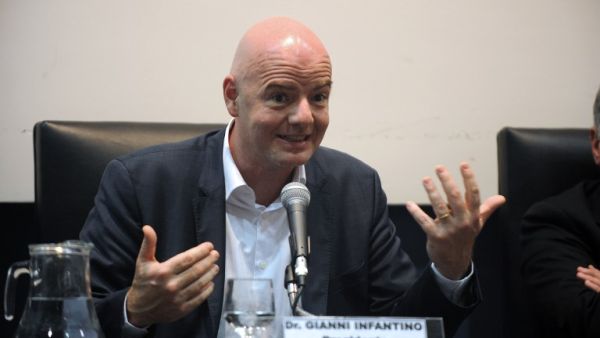 FIFA president Gianni Infantino FIFA president Gianni Infantino