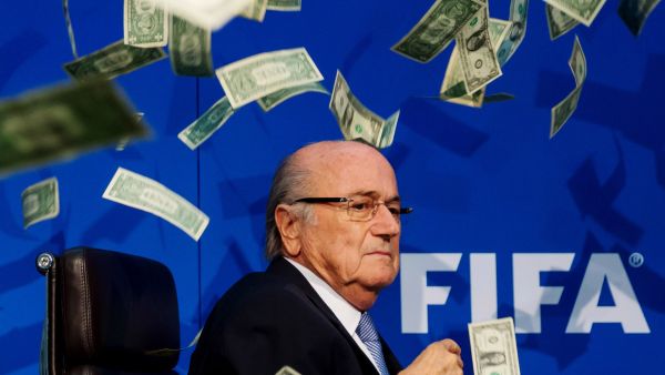 Disgraced former FIFA President Sepp Blatter