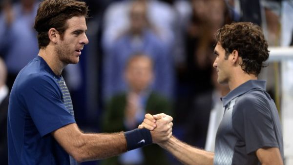 فيدرر يواجه ديل بوترو في النهائي