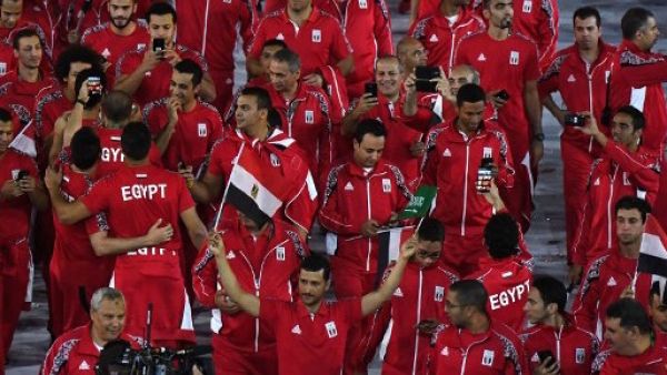 Egyptian followers of the games were horrified on Friday to see a flash of green amidst a sea of patriotic red, white and black, as the shooter apparently failed to find an Egyptian flag to wave in the frenzy of the parade. 