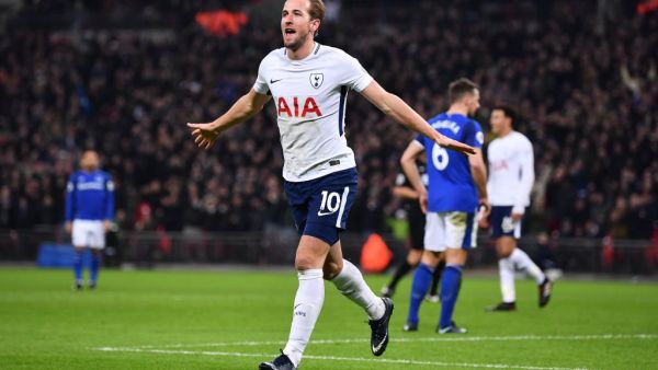 كاين يرفع رصيده إلى 20 هدفاً في صدارة ترتيب الهدافين وبفارق 3 أهداف عن محمد صلاح نجم ليفربول وصاحب المركز الثاني.