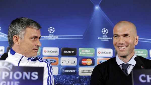 زيدان ومورينيو