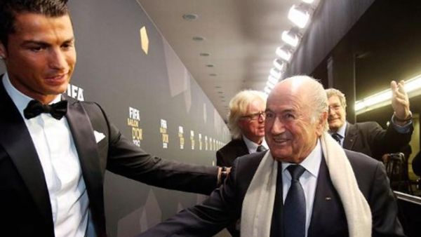 صورة أرشيفية لرونالدو وبلاتر