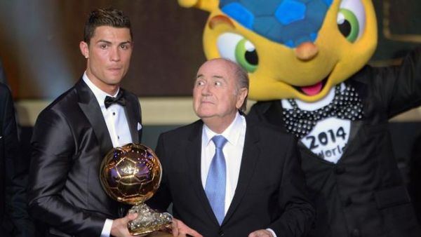 صورة أرشيفية لبلاتر ورونالدو