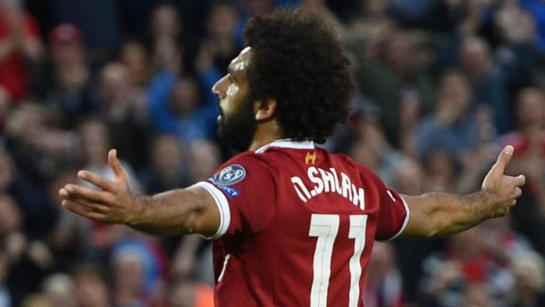 Egyptian striker Mohamed Salah