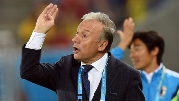 UAE coach Alberto Zaccheroni UAE coach Alberto Zaccheroni