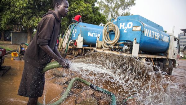 Around 7.5 million people are in need of humanitarian assistance in South Sudan, according to the UN, in the midst of a man-made famine. (AFP)