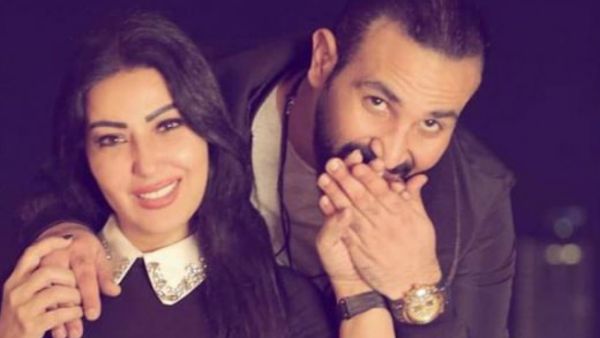 Singer Ahmed Saad posted a picture to his Instagram account with his wife Sumaya Al Khashab