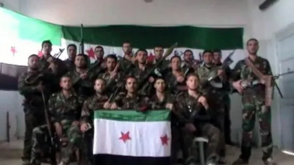 عناصر منشقة عن الجيش السوري 