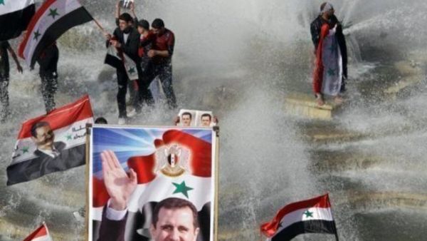 Assad supporters Assad supporters