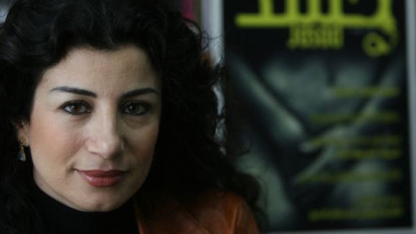 Joumana Haddad - feminist, ardent atheist, and all-around rebel - is the Lebanese woman behind "Jasad," the only Arabic-language erotica magazine.  (AFP/Ramzi Haidar)