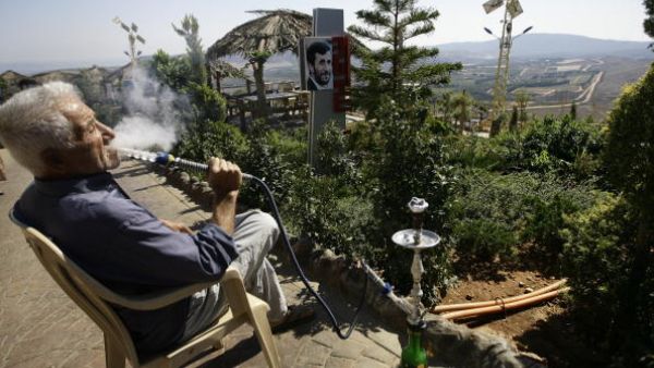 The "dad gut": age-old symbol of Lebanese manhood.  (AFP/Joseph Eid)