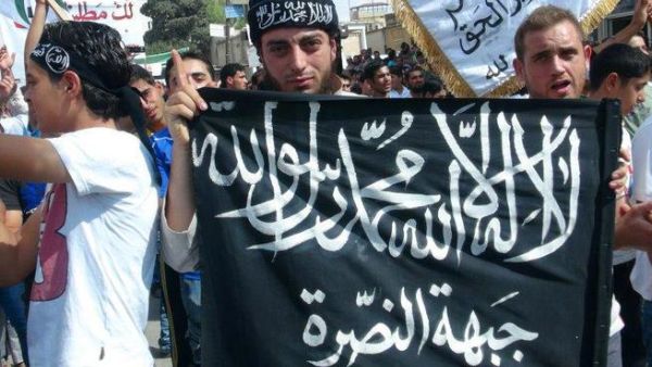جبهة النصرة الاسلامية التي تقاتل ضد النظام السوري