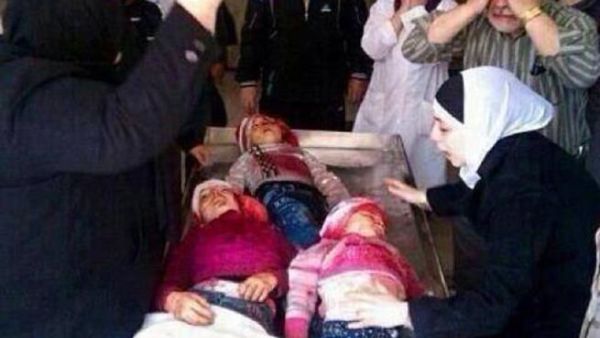 قُتل أبناءها الثلاثة  " من أحتضن أولا ؟ "