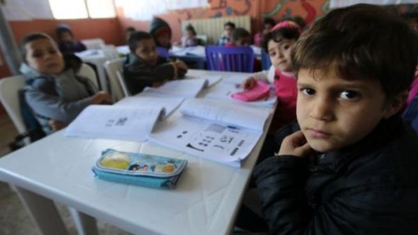 There are 2.1 million children out of school in Syria and 700,000 in neighboring countries. (File photo)