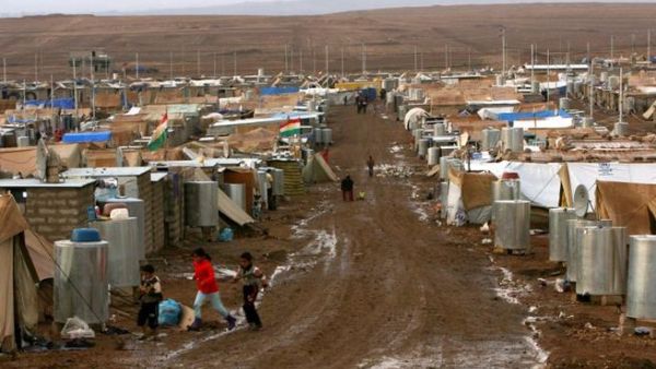 منظر عام لمخيم "دوميز"/شما لالعارق/للاجئين السوريين/أ.ف.ب