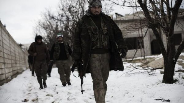 مقاتلون من المعارضة في حلب/أ.ف.ب