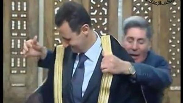 إستمر اللقاء بين بشار الأسد ونحو 18 ناشطا أردنيا نحو ساعتي