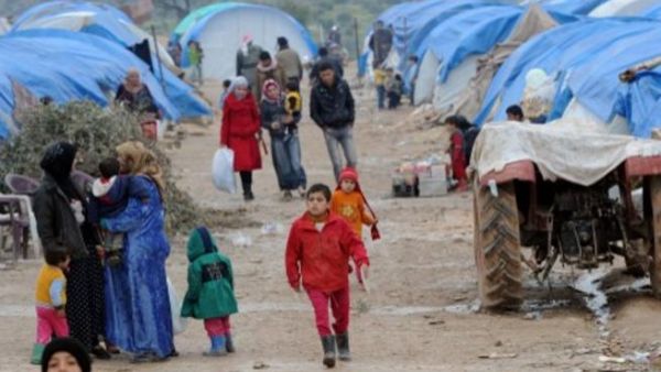 مخيم قاه شمال سوريا/ارشيف