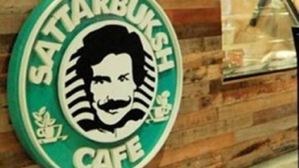 The black, twisted moustache - a symbol of command and power of manhood in this region - replaces the siren with her crown in the original Starbucks logo. Even the name Sattar Buksh sounds similar to that of the global coffee giant. [gulfnews.com]