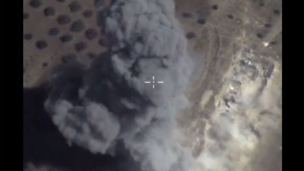 توجيه ضربات جوية لمواقع البنية التحتية لتنظيم "الدولة الإسلامية" 