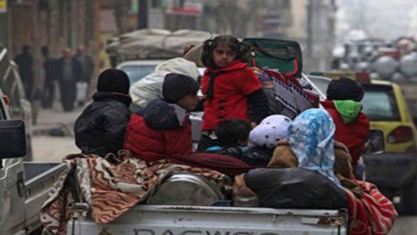 نازحون سوريون