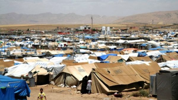 مخيم للاجئيين السوريين في دهوك العراق/أ.ف.ب