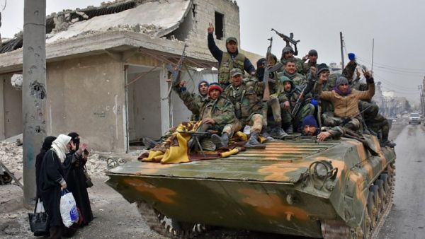 جنود من الجيش السوري