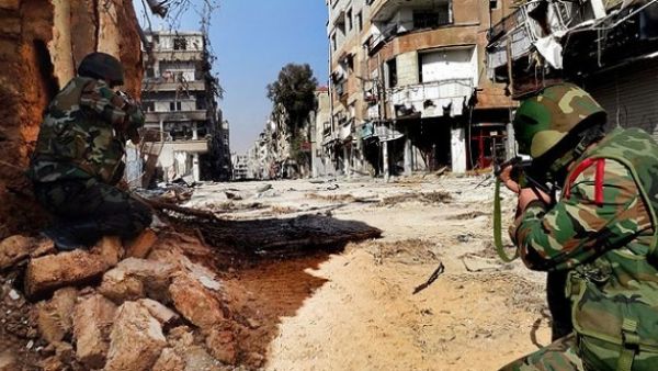 عنصران من الجيش السوري/ ارشيفية