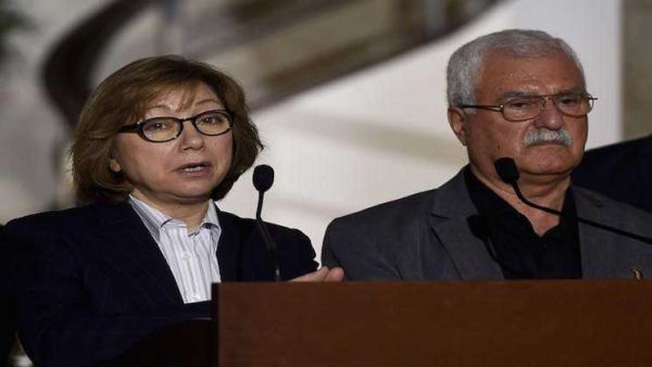 بسمة قضماني عضو وفد المعارضة السورية الى جنيف 