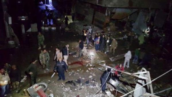 31 لاجئا فلسطينيا، لقوا حتفهم في التفجيرات التي وقعت الأحد الماضي، بمنطقة السيدة زينب