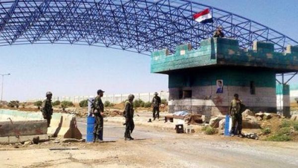 معبر ناصيب الحدودي السوري مع الاردن
