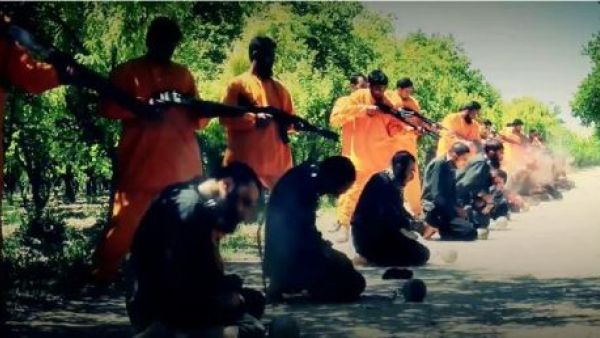  إعدام 18 من عناصر تنظيم الدولة الإسلامية المعروف إعلاميا باسم "داعش"، بينهم سعودي، وكويتي