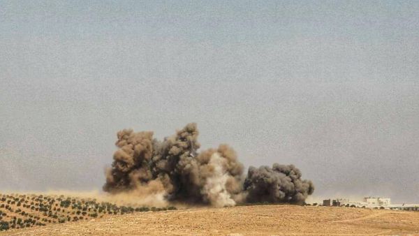 جانب من المعارك في ريف درعا