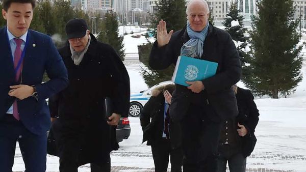 المبعوث الدولي دي ميستورا